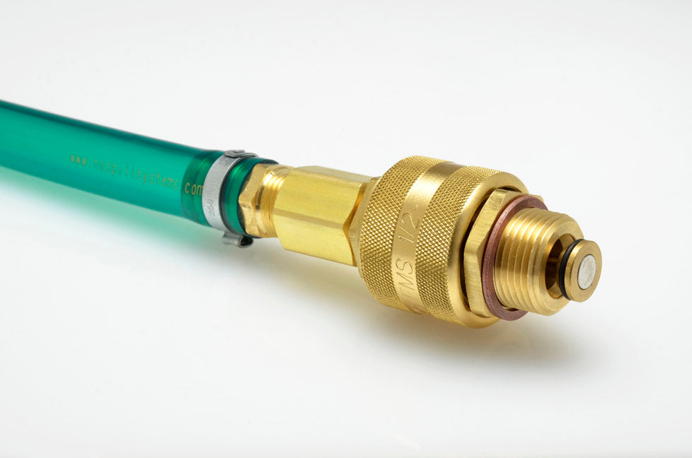 Speedclick No-Spill™ Quick Coupler Drain System