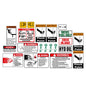 Skidsteer Warning Label & Decal Set