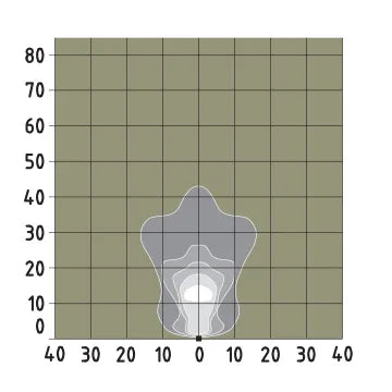Series 2500 Halogen Work Light - 5x5 Lamp