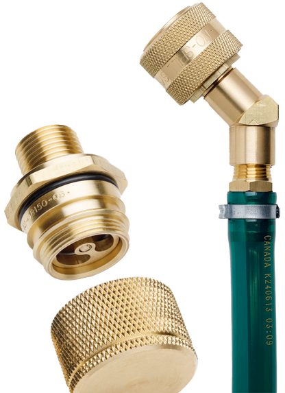 Speedclick No-Spill™ Quick Coupler Drain System